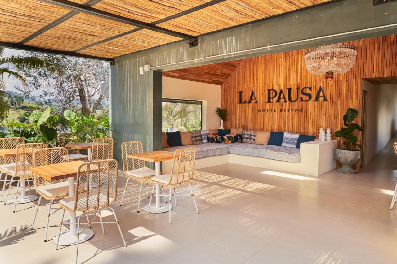 La Pausa Hotelbistro Guatapé Exteriör bild